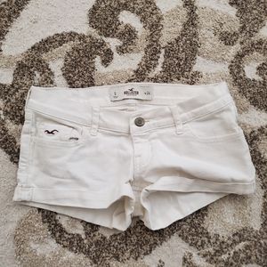 White Hollister Shorts